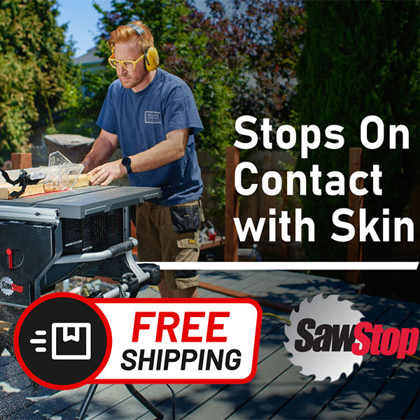 SawStop Free Direct Shipping