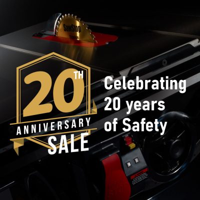 SawStop 20th Anniversary Sale - July 2024