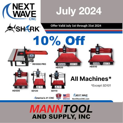 Nextwave CNC Promotion - July 2024
